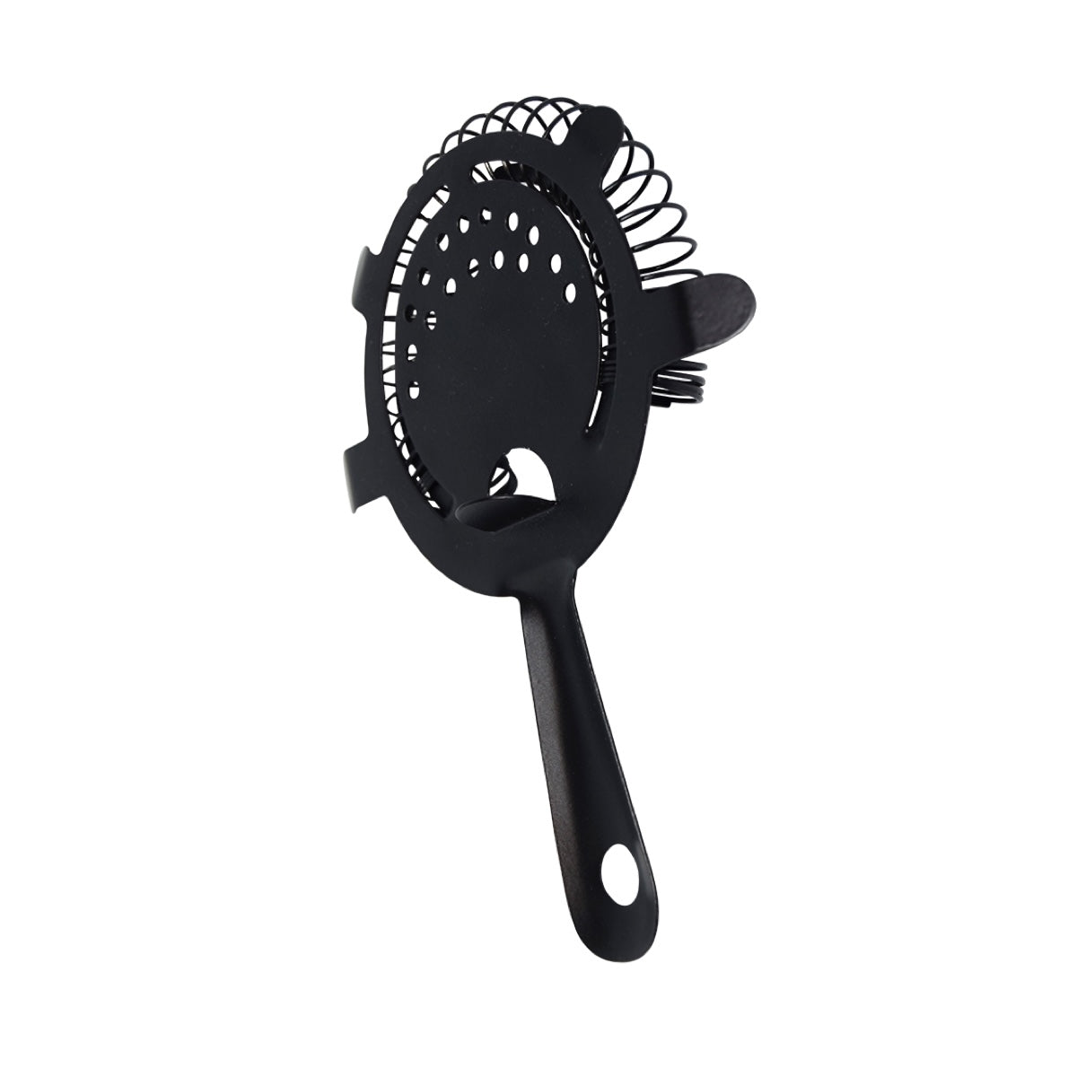 Klassischer Cocktail-Strainer matt schwarz