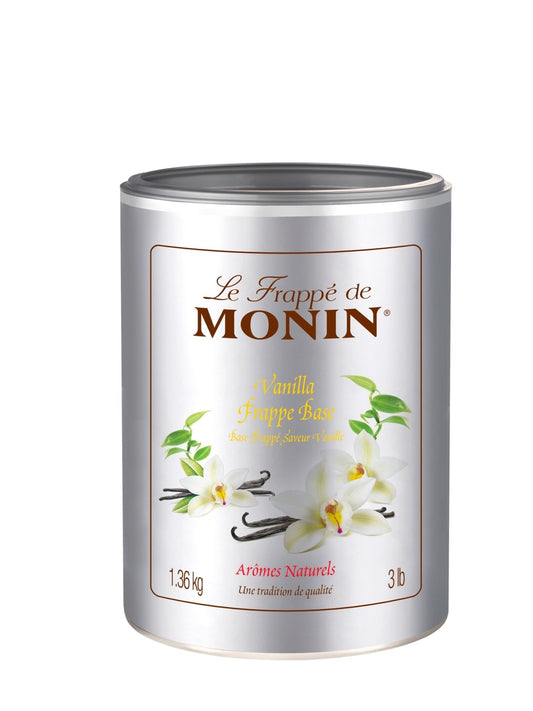 Monin Vanilje Frappé Mix til cremet café-frappé