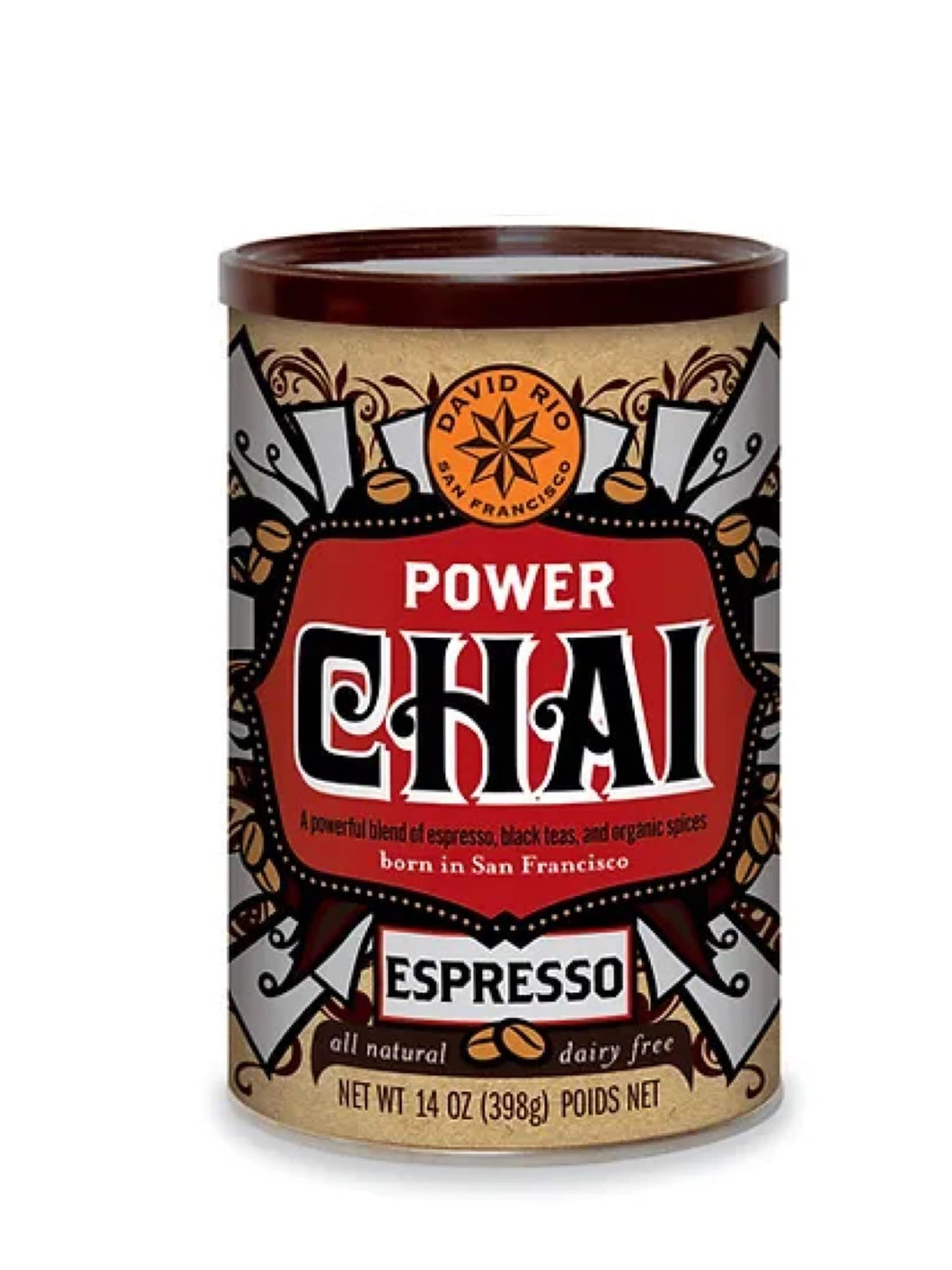 David Rio Power Chai Espresso til Dirty Chai