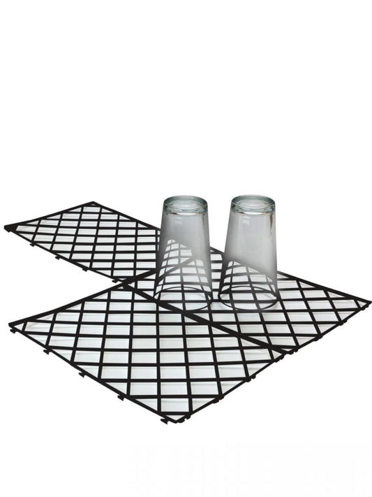 Glassmåtte til rengøring og tørring af glas – hygiejnisk og skridsikker løsning til bar og køkken.