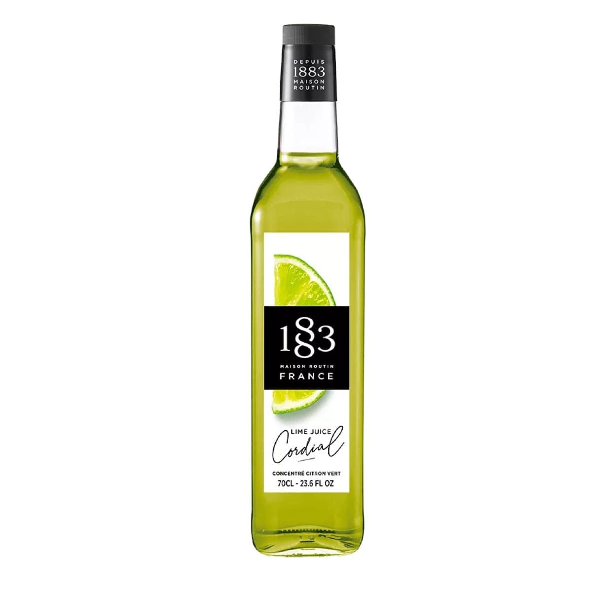 1883 Lime Juice Cordial – friskpresset limesmag i en sirup, perfekt til cocktails, mocktails og sodavand.