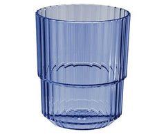 Drikkeglas LINEA i blå - 48 stk. moderne design.