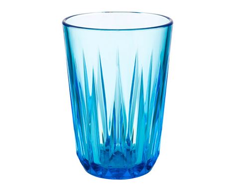 Drikkeglas CRYSTAL - 48.0 Stk. i elegant blå farve.