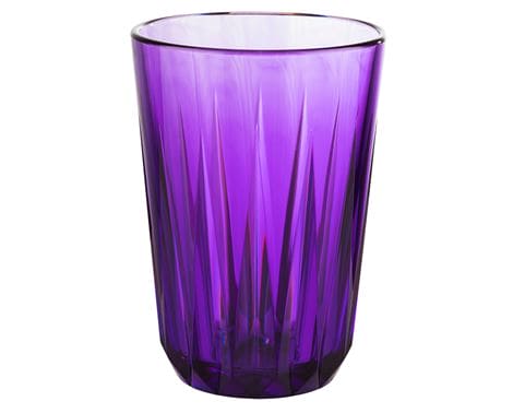 Drikkeglas CRYSTAL - 48 stk. i flot lilla farve.