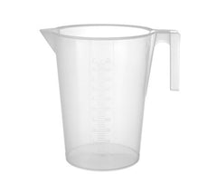 Transparent målekande med tydelig måleskala – ideel til præcis afmåling af væsker og ingredienser i køkkene