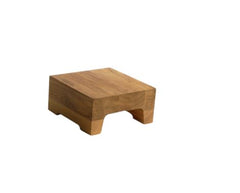 Sort forhøjning til buffet og servering – stilren og funktionel løsning til at hæve fade, skåle eller opsatser for bedre præsentation og nem adgang i buffetopsætninger.