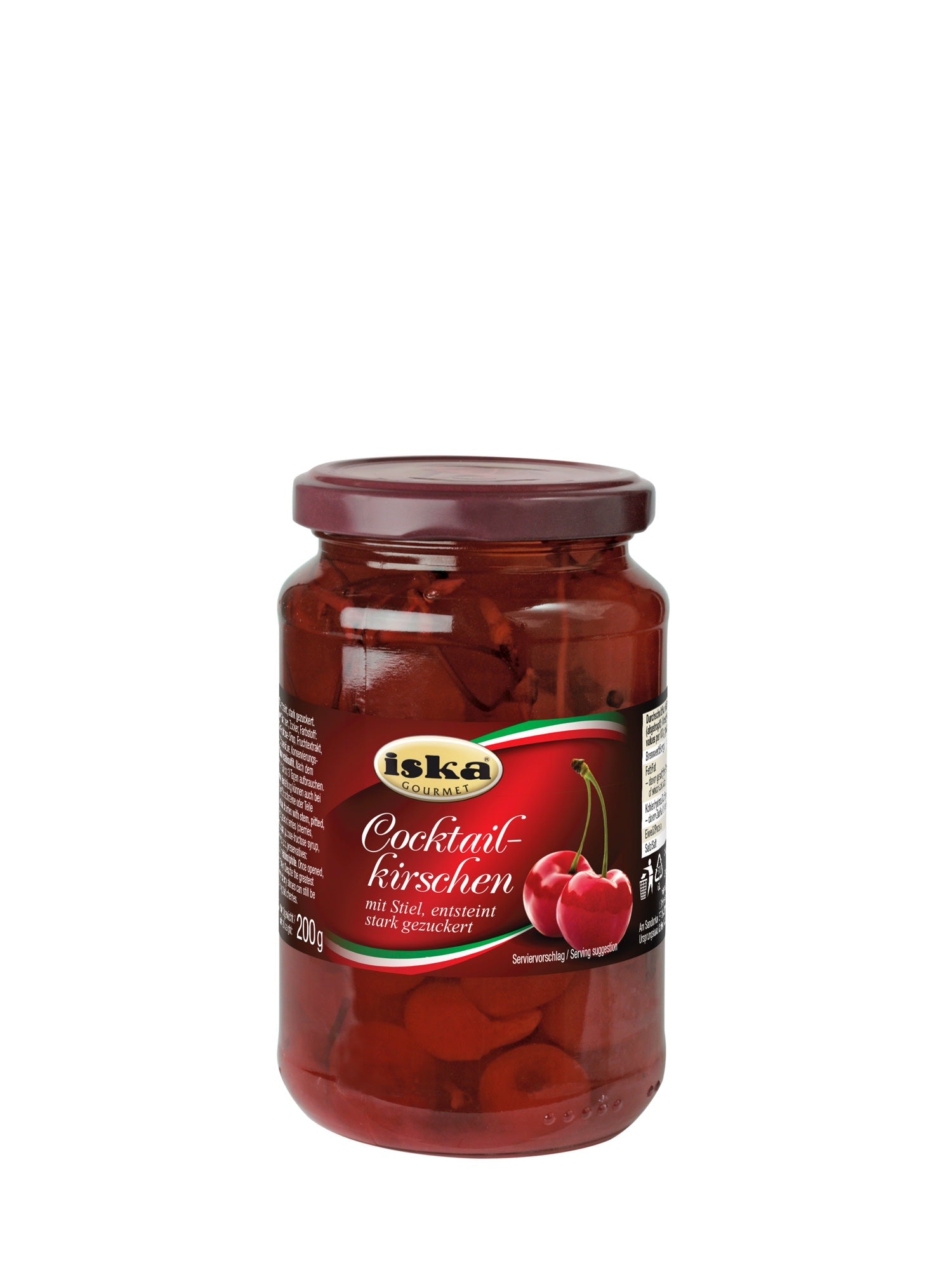 Cocktailkirsebær med stilk - en klassisk og delikat garnish til cocktails