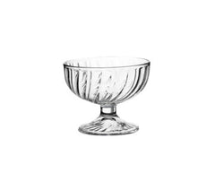 Dessertglas Sorbet - 6.0 Stk. med elegant mønster.