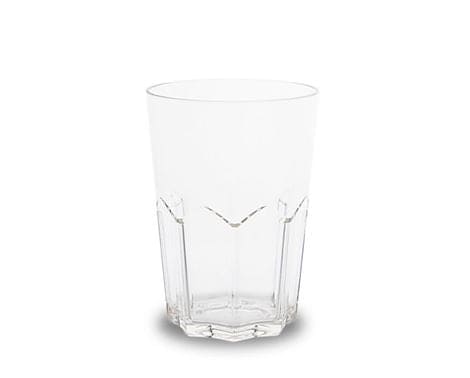 Vandglas Stabelbar Facet ECO - 4.0 Stk. elegante glas