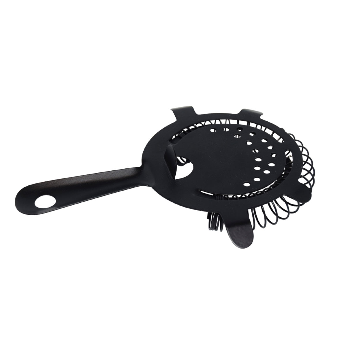 Klassischer Cocktail-Strainer matt schwarz