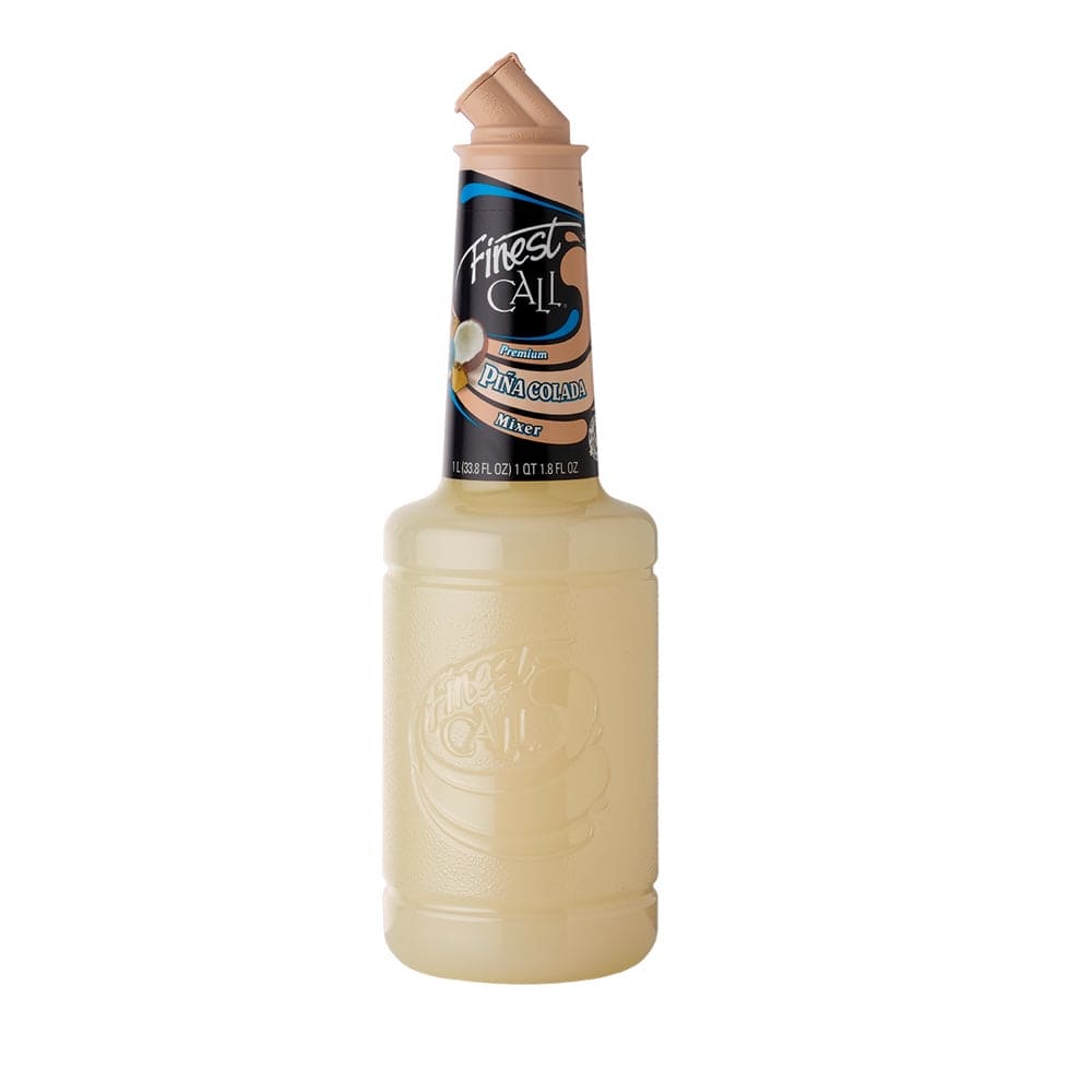 Finest Call Piña Colada sirup – sød og tropisk sirup med smag af ananas og kokos, perfekt til at skabe klassiske Piña Coladas og andre eksotiske drinks