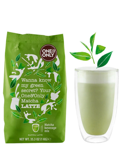 One & Only Matcha Latte Can – erfrischender Matcha Latte mit natürlichem grünem Tee, perfekt für ein energiegeladenes und gesundes Getränk