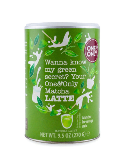 One & Only Matcha Latte Can – forfriskende matcha latte med naturlig grøn te, perfekt til en energigivende og sund drik