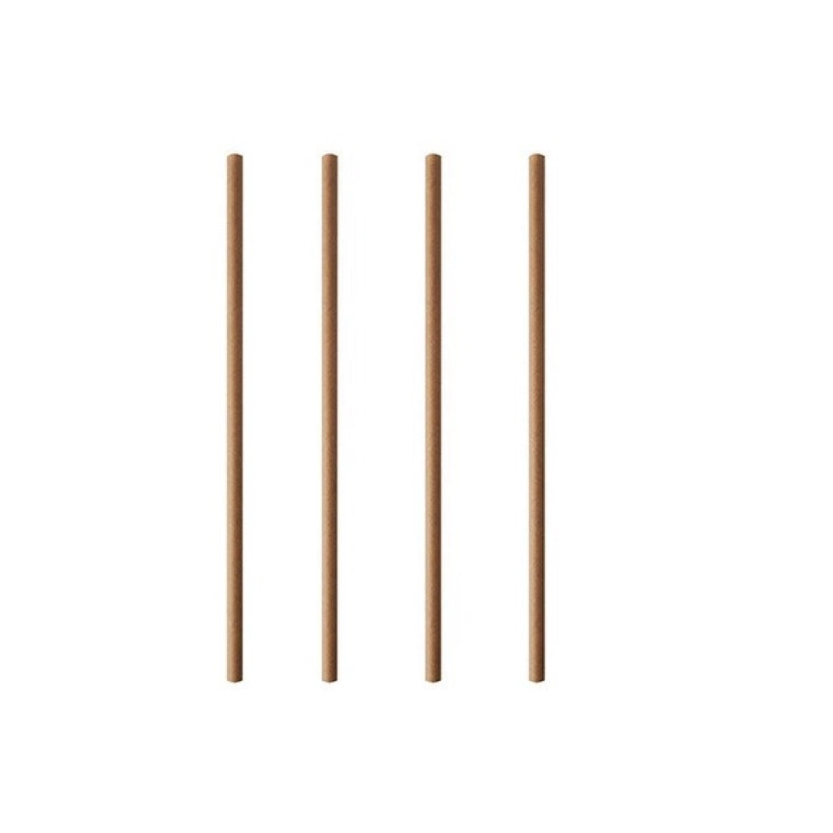 Papierstrohhalme 15 cm 250 Stück.