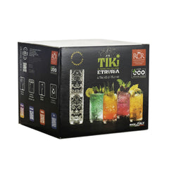 RCR Tiki Glas Etruria 45 cl 4stk.