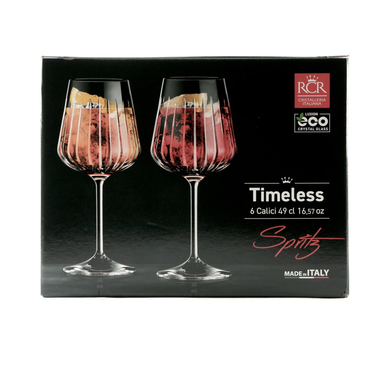 RCR Timeless Spritzglas 49cl 6 Stück.
