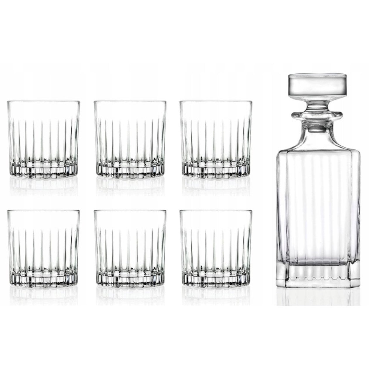 RCR Timeless Whisky-Set, 7-teilig.