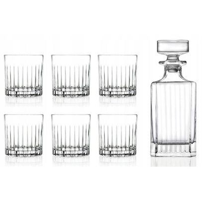 RCR Timeless Whisky-Set, 7-teilig.