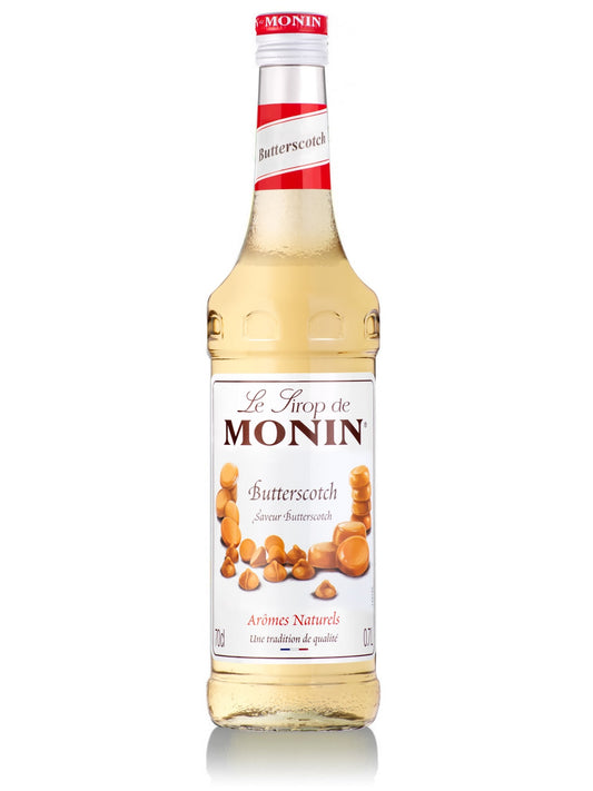 Monin Butterscotch Sirup - en lækker smagfuld sirup til drinks