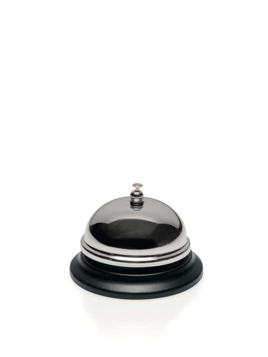 Receptionsklokke - 8.5 cm - byd dine gæster velkommen med stil med denne elegante receptionsklokke, perfekt til hotel, reception eller kontor.